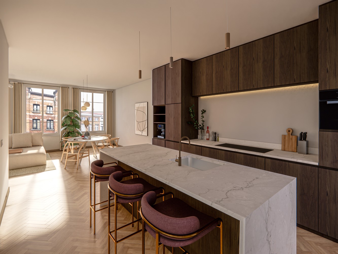 Immeuble entièrement rénové avec 2 appartements spacieux et élégants – périphérie d'Ostende - photo 2