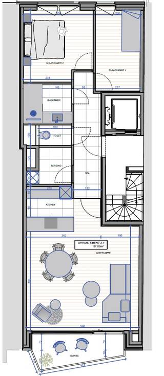 Appartement à vendre à Ostende