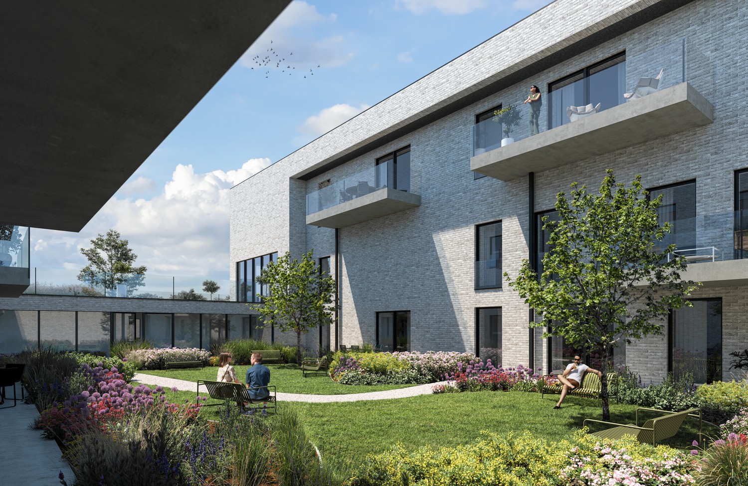 Modern en hedendaags assistentie appartement in het centrum van Lubbeek ! - foto 5