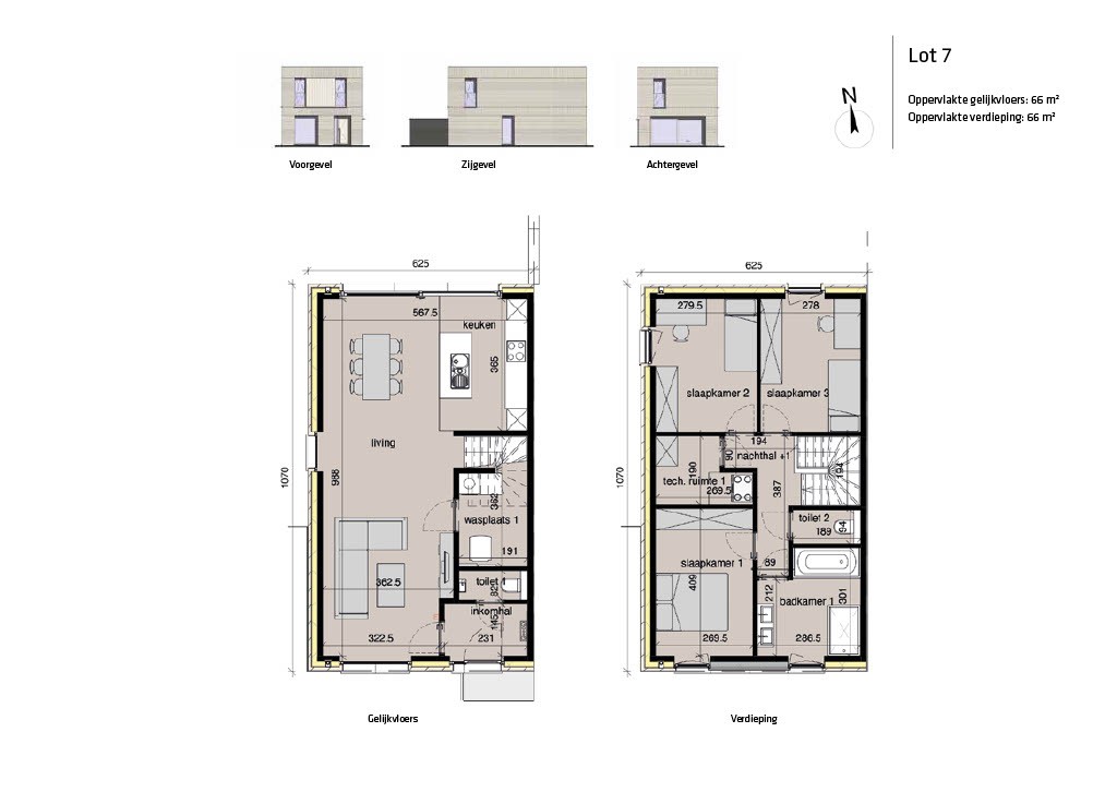 Halfopen woning met 3 slaapkamers en staanplaats - foto 3