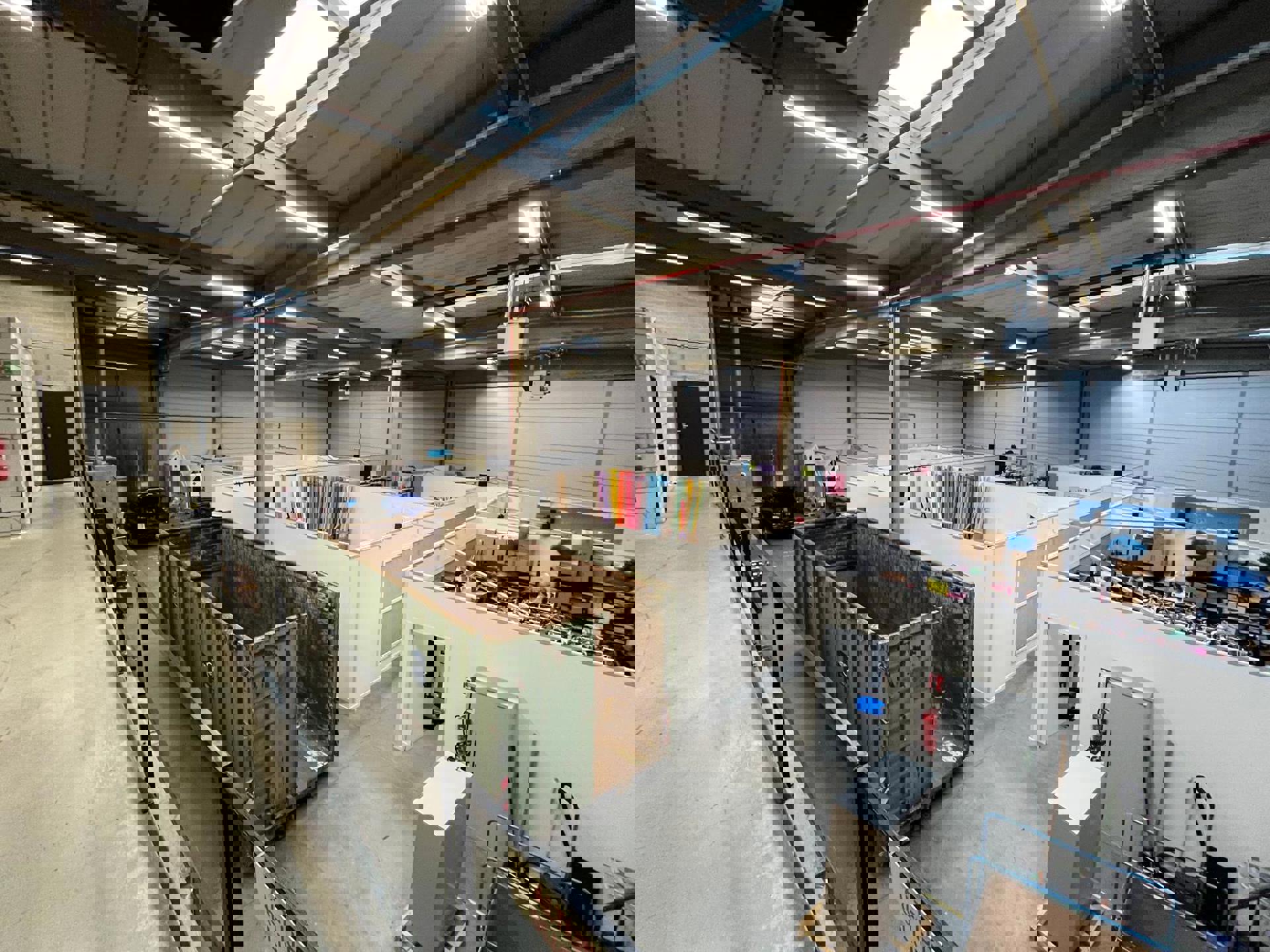 Magazijn 1080m² met kantoor 308m² te Kontich - foto 4