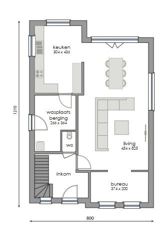 Maison à vendre à Nederename avec 3 chambres - photo 2