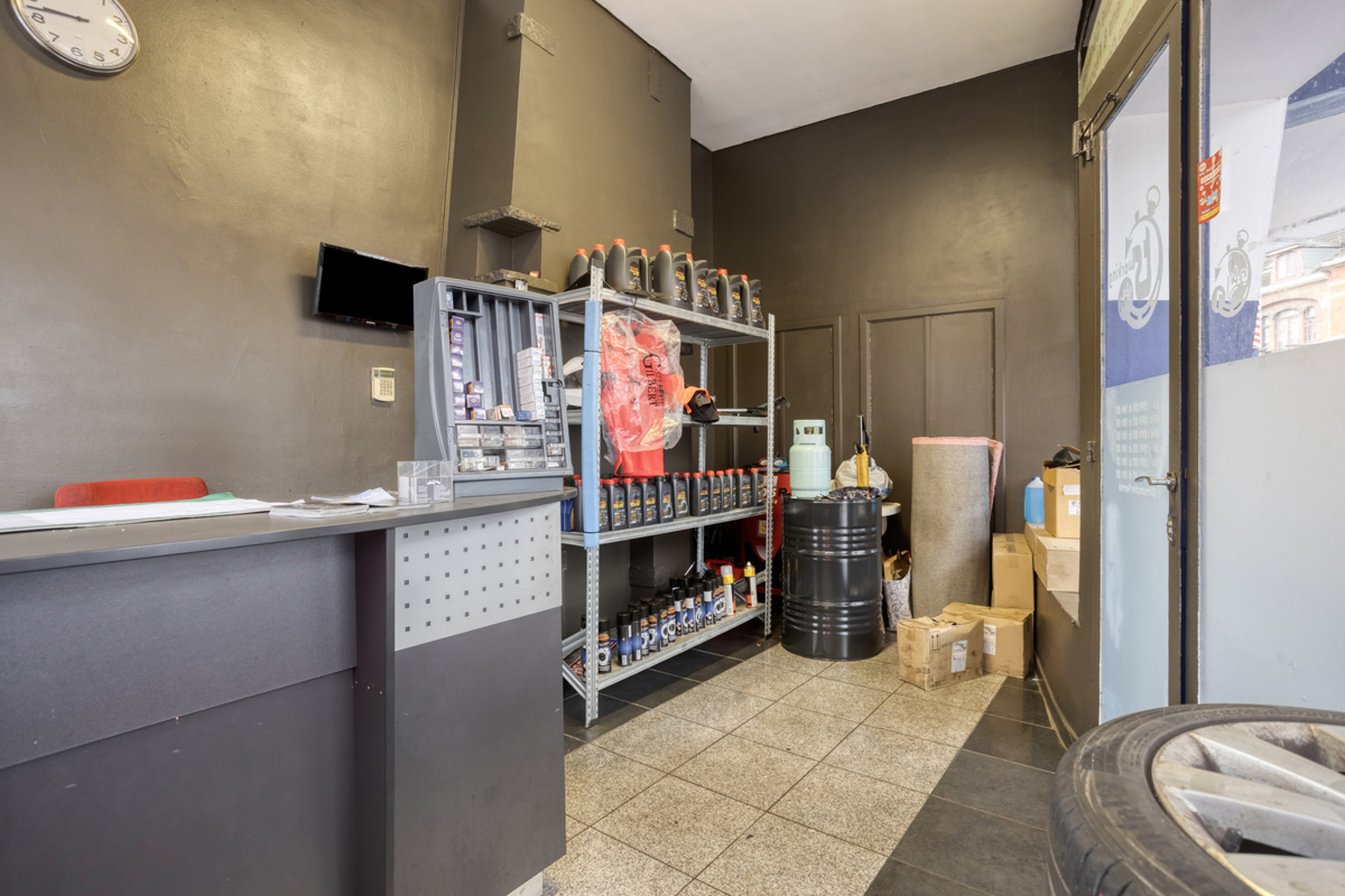 immo DAVID syelt voor: garage met commerciële ruimte - foto 5