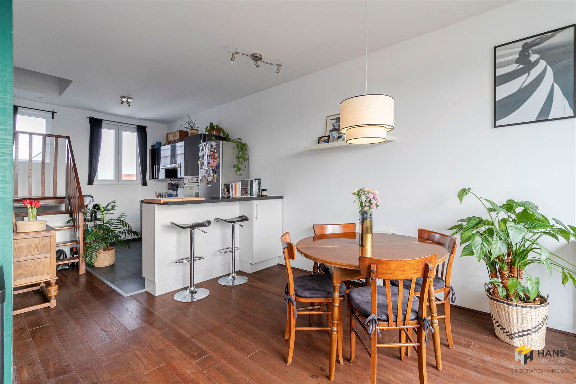 Instapklaar duplex appartement (69 m²) met 1 slaapkamer en dakterras (24 m²) in Borgerhout. - foto 4