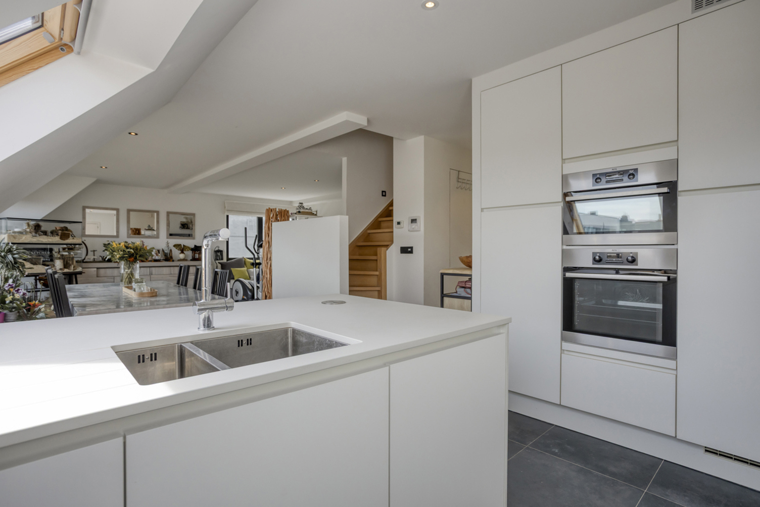 Duplex appartement met 1 garagebox gelegen te Wemmel - foto 4