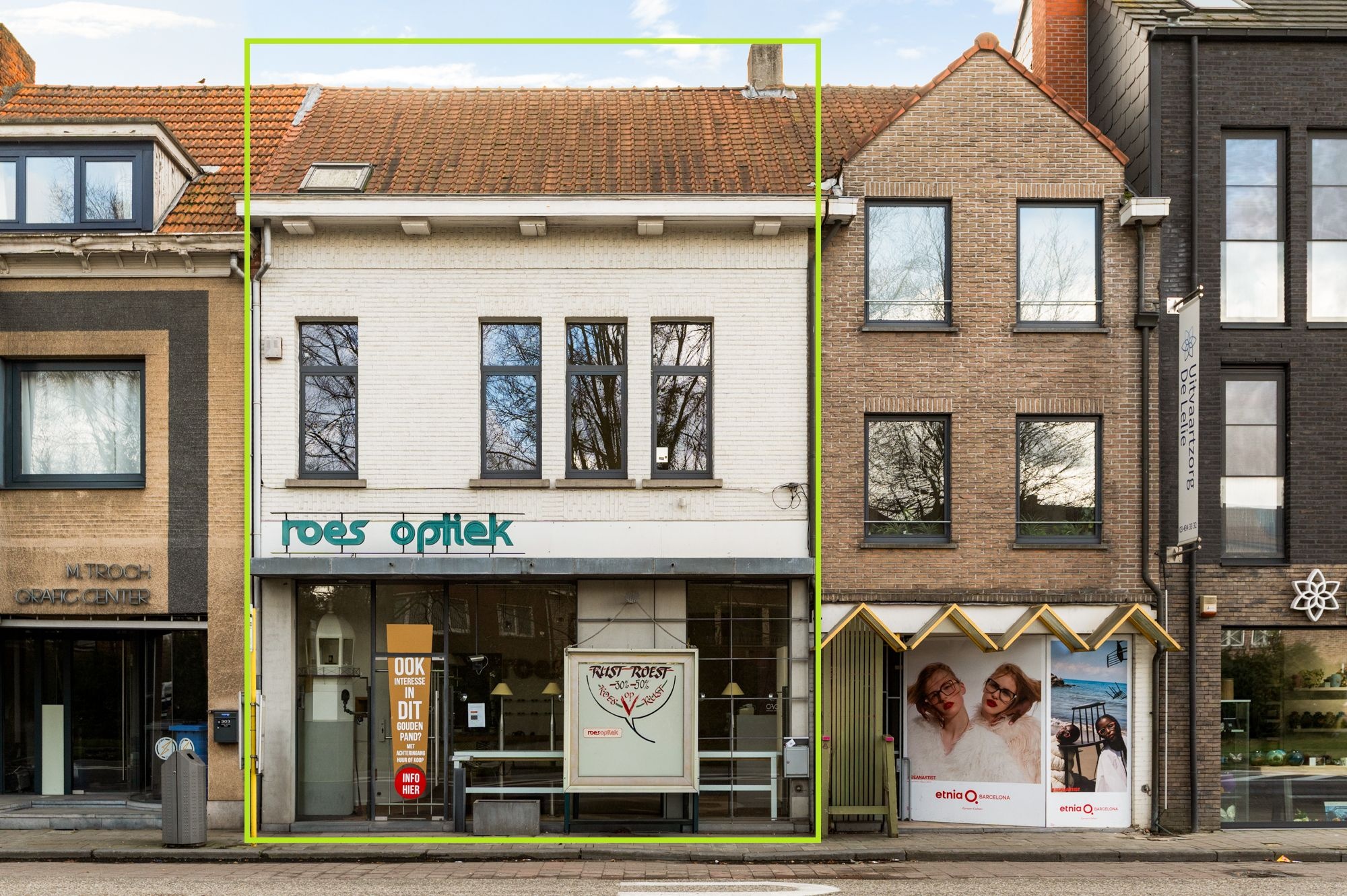 Handelshuis met tal van mogelijkheden op commerciële ligging in Ekeren! - foto 2