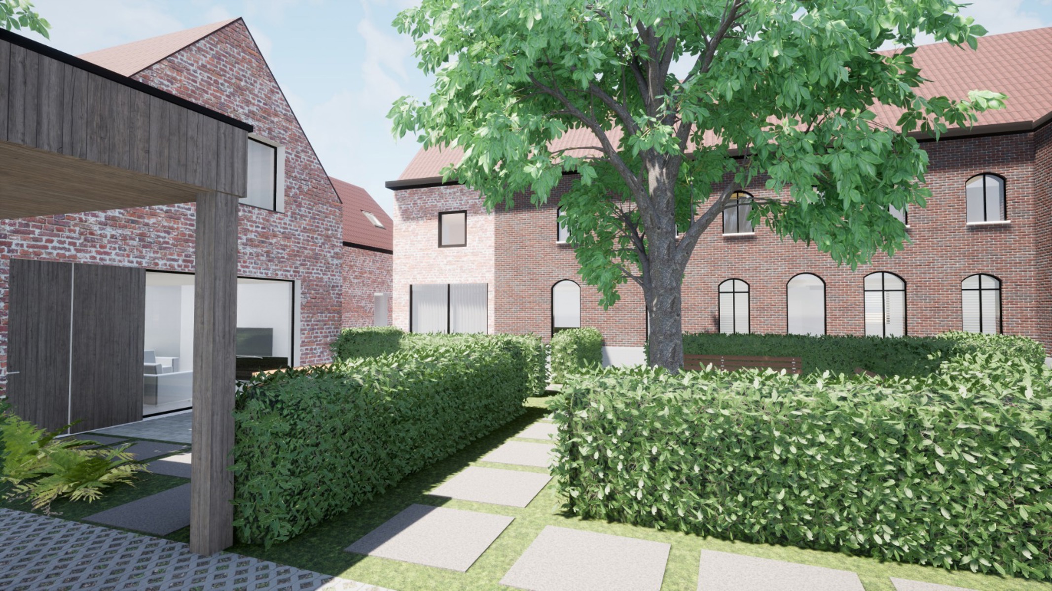 Residentieel project te koop – 5 casco nieuwbouwwoningen - foto 4