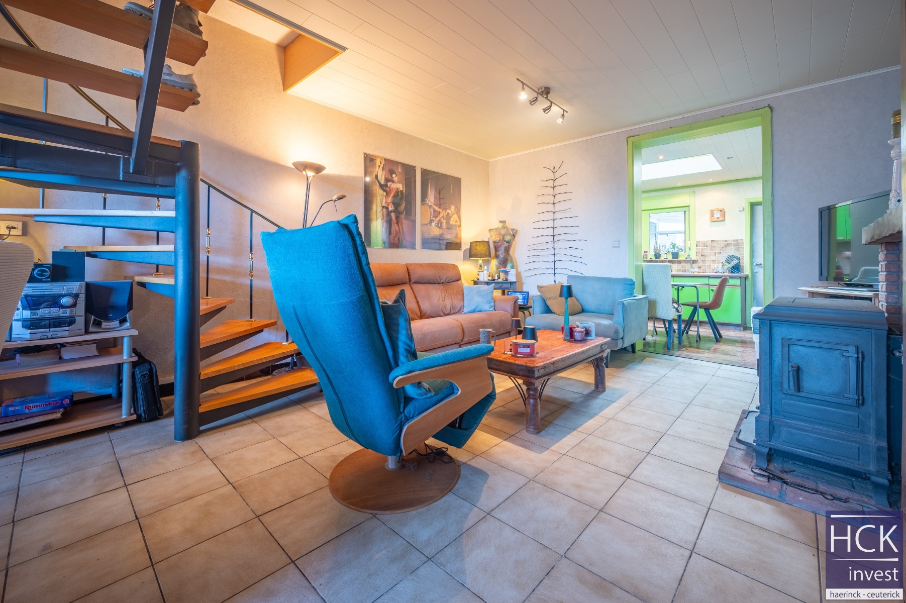 ZULTE - Mooi gelegen te renoveren rijwoning met uitweg achteraan - foto 5