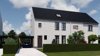 Ben je op zoek naar een ruime, energiezuinige nieuwbouwwoning met drie slaapkamers en een aanzienlijk perceel? Dan is deze woning in Achel precies wat je zoekt! Dankzij de rustige, groene ligging, de BEN-uitvoering en de vrije keuze in afwerkingsgraad biedt deze woning alles wat je nodig hebt.<br /><br />Deze nieuwbouwwoning is rustig gelegen in het groene Achel, nabij het centrum met winkels, scholen en horeca. De omgeving is omringd door natuur en tal van fiets- en wandelroutes.<br /><br />INDELING<br />Gelijkvloers:<br />- Inkomhal<br />- Apart toilet<br />- Berging<br />- Keuken<br />- Eethoek<br />- Zithoek<br />- Carport, (vergunning voorzien, plaatsing door de koper)<br /><br />Verdieping:<br />- 3 slaapkamers<br />- Nachthal<br />- Badkamer<br />- Apart toilet<br /><br />Zolder:<br />- Zolderkamer 1 + 2<br />- Technische ruimte<br />- Berging<br /><br />TROEVEN<br />+ BEN-woning met E-peil kleiner of gelijk aan E20<br />+ Zeer lage energiefactuur<br />+ Casco + of volledige afwerking ook mogelijk<br />+ Vloerverwarming en -koeling (vanaf casco plus)<br />+ Zonnepanelen en regenwaterrecuperatie (vanaf casco plus)<br />+ Eigen inspraak in de eindafwerking bij aankoop volledig afgewerkt<br /><br />De woningen kunnen casco, casco plus of volledig afgewerkt conform het lastenboek gekocht worden.<br />De geadverteerde prijs op de website is casco.<br /><br />Wil je deze woning graag bezichtigen of wens je meer informatie? Contacteer ons en we helpen je dichtblij verder!