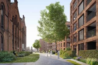 Dit appartement van 75 m² is gelegen op de bovenste verdieping en beschikt over een lichtrijke eet- en leefruimte met extra hoge plafonds van 281cm met een rechtstreekse toegang tot het terras van 17m² met uitzicht op het Carelsplein en Dok Noord.<br /><br />De inkomhal biedt ruimte voor een vestiairekast en geeft toegang tot de eet- en leefruimte met open keuken. Via de nachthal heeft men toegang tot het toilet, de slaapkamer en de badkamer voorzien van een inloopdouche of ligbad en een dubbele lavabo.  Tot slot hebben de twee slaapkamers beiden een rechtstreekse toegang tot het zonneterras.<br /><br />O’Vert biedt een nieuwe thuis voor jong en oud met een gevarieerd aanbod van appartementen en maisonnettes van verschillende groottes. Van starters die een compact appartement zoeken, jonge gezinnen op zoek naar een veilige en groene omgeving tot oudere bewoners die comfort en toegankelijkheid belangrijk vinden, hier vind je hier een thuis op maat van elke levensfase. De gemeenschappelijke ruimtes zijn ontworpen om ontmoeting en verbinding te stimuleren. Denk aan gezellige zithoeken in de parktuinen, gedeelde werkruimtes en speelzones voor de kinderen. <br /><br />Verlaagd BTW-tarief van 6% mogelijk op de volledige constructiewaarde, zowel voor eigen bewoners als voor investeerders.<br /><br />Het volledige aanbod van O'Vert vind je enkel op kantoor bij Landbergh in Gent. Een persoonlijke, vrijblijvende afspraak kan via jef@landbergh.be of 09 225 25 24.