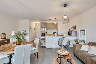 Dit recent appartement maakt deel uit van een kleinschalige residentie met slechts 5 eenheden en is gelegen in het centrum van Iddergem. Het...