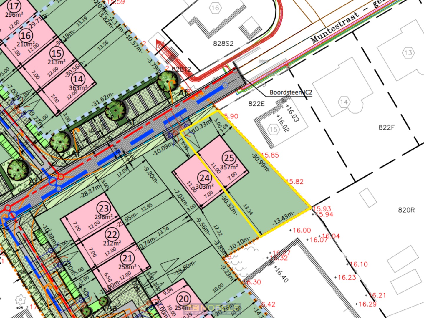 Te koop, Bouwgronden voor halfopen bebouwing op rustige ligging te Oostkamp! - foto 1