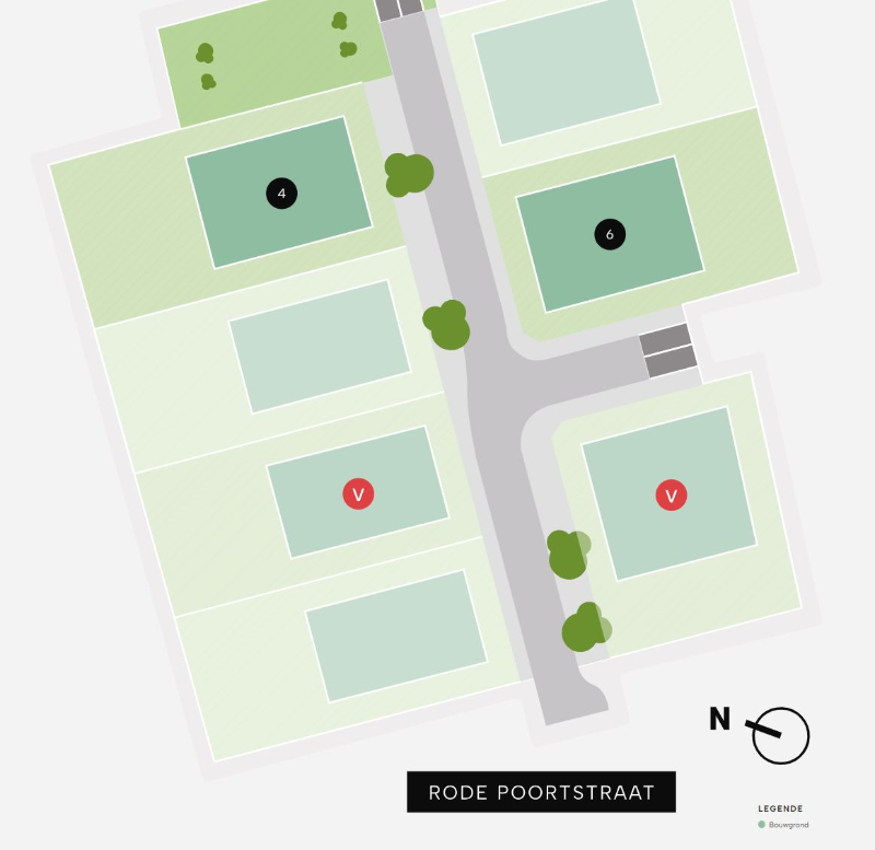 Bouwgrond (lot 4) voor nieuwbouwvilla - foto 2