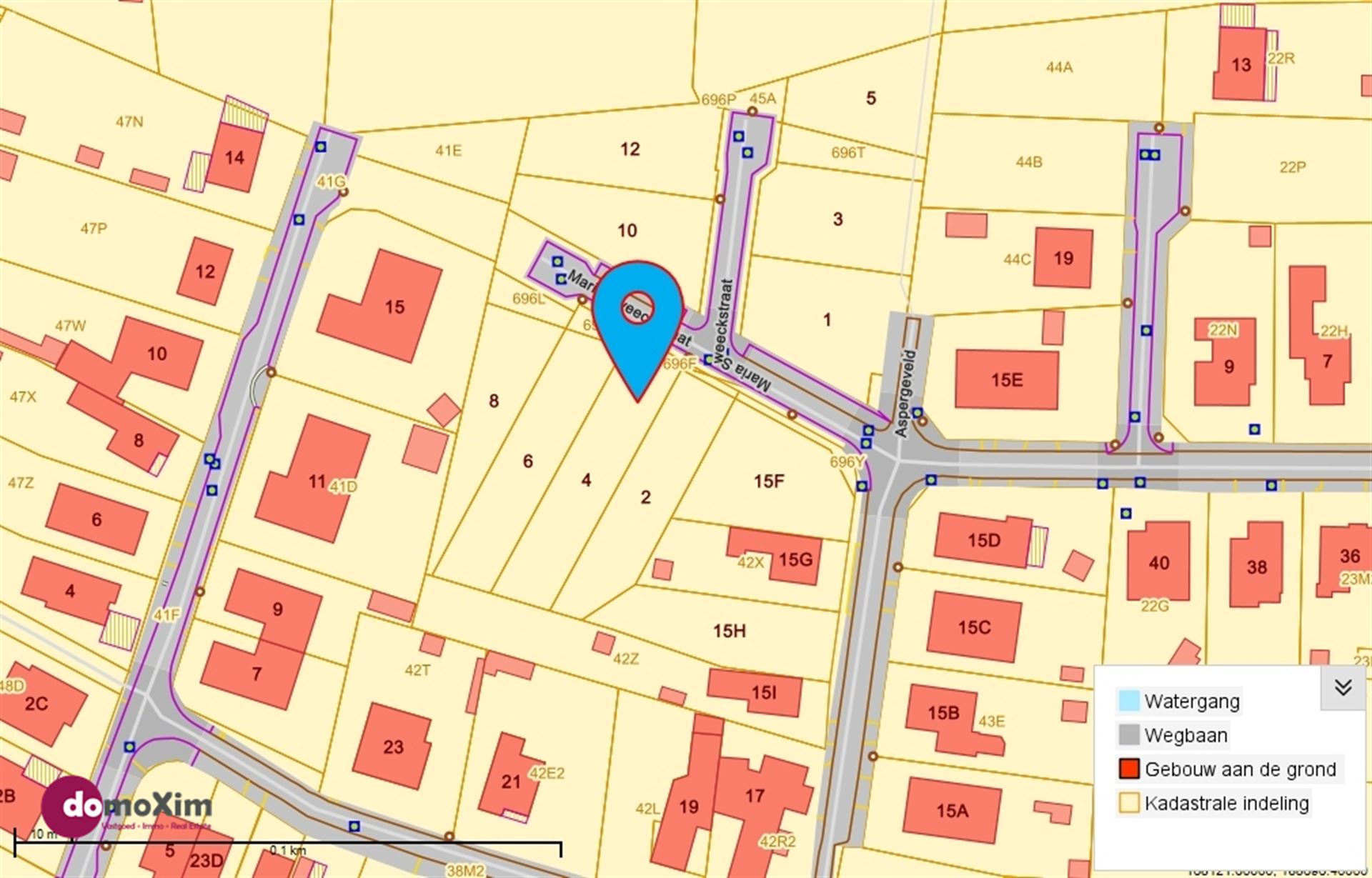 Bouwgrond voor een halfopen bebouwing op 5 are 95 ca in een rustige verkaveling - foto 5