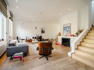 Gelegen nabij het Vorstpark en het stadhuis van Sint-Gillis, in de voormalige ateliers van Sermon en Pletinckx, biedt dit duplexappartement een...