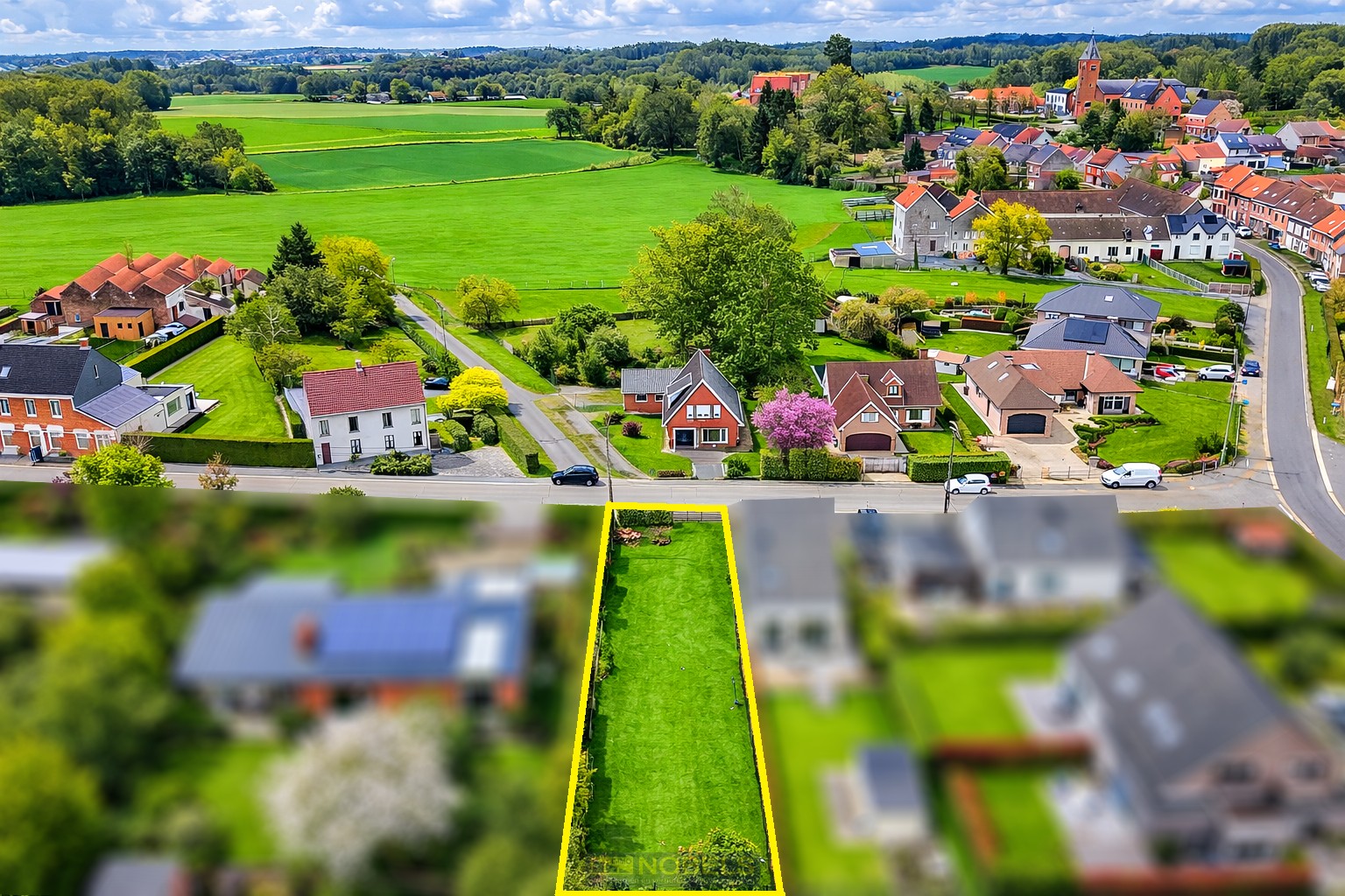 Te koop, perceel bouwgrond tussen de voet van het Muziekbos en de N60 in Maarkedal - foto 4