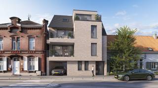 Fijn gelijkvloers appartement met volgende indeling: inkomhal met gastentoilet, ruime berging, badkamer met inloopdouche, 2 slaapkamers,...