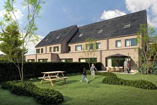Casco nieuwbouwwoning in een residentiële buurt nabij het centrum van MerelbekeEPC-score: ANabij het centrum van Merelbeke vindt u dit eigentijdse...