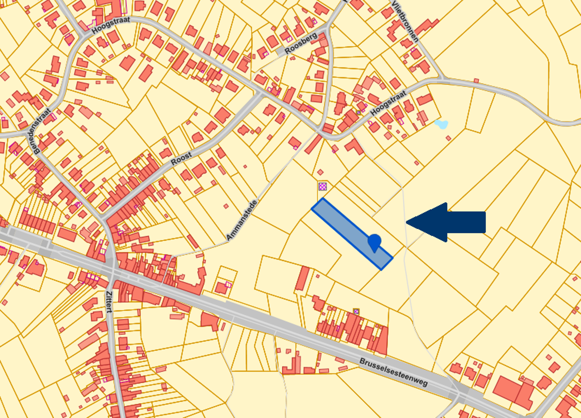 Mooi perceel landbouwgrond te Asse!  - foto 2
