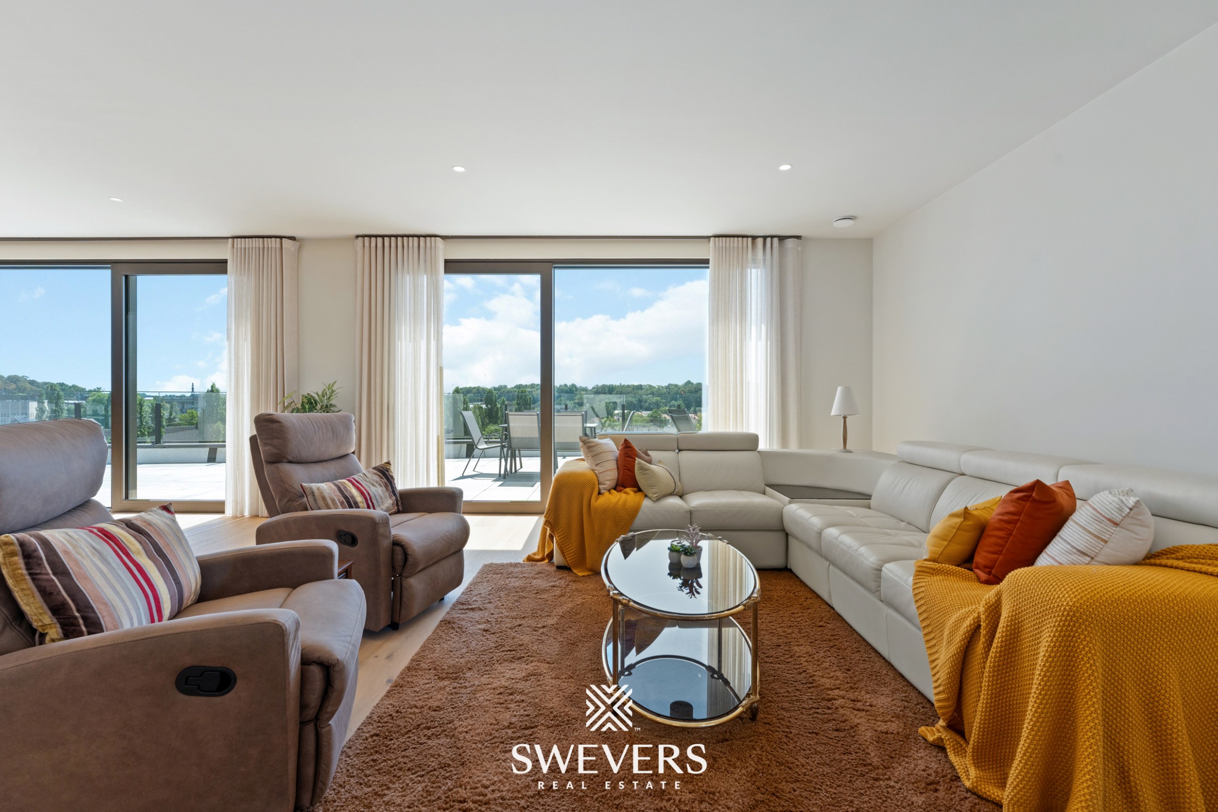 Exclusief penthouse van 206 m² met panoramisch terras (177m²) in hartje Diest - foto 4