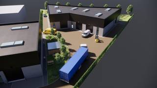 Deze bedrijfsunit wordt casco wind- en waterdicht opgeleverd en wordt voorzien in een staalconstructie.Bruto opp. 394m² waarvan 104m² op...