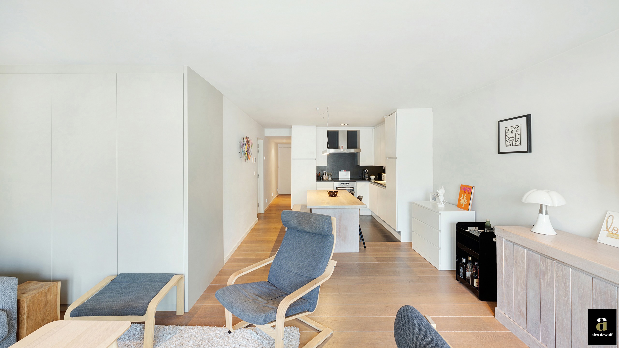 Gemeubeld modern appartement met 2 slaapkamers op centrale ligging niet ver van het Rubenspein [Blancgarinstraat]. - foto 5