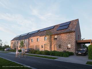 Ontdek <strong>lot 115</strong>, een energiezuinige gezinswoning in ons nieuwe woonproject in Hooglede. Deze woning combineert een tijdloze landelijke architectuur met een doordachte indeling, kwalitatieve afwerking en duurzame technieken voor een optimaal wooncomfort.<br /><br />Op het gelijkvloers vindt u een ruime en lichtrijke leefruimte met open keuken, een inkomhal met gastentoilet, en een inpandige garage. Op de verdieping bevinden zich 2 slaapkamers, waaronder een master bedroom met dressing, een badkamer met bad en douche en een afzonderlijk toilet. De ruime zolder biedt bovendien extra opbergmogelijkheden of mogelijkheid tot extra slaapkamers.<br /><br />De woning beschikt over een perceel van 334 m² met een private tuin, ideaal om in alle rust van het buitenleven te genieten.<br />Dankzij de zonnepanelen, vloerverwarming, het warmtenet en een energiezuinig ventilatiesysteem bent u bovendien verzekerd van een duurzame en toekomstgerichte woning.<br /><br /><strong>Troeven van LOT 115</strong>
<ul>
<li>Landelijke en tijdloze architectuur.</li>
<li>2 volwaardige slaapkamers waarvan 1 met dressing.</li>
<li>Ruime en lichtrijke leefruimte met open keuken.</li>
<li>Inpandige garage + oprit. </li>
<li>Perceel van 334 m² met private tuin.</li>
<li>Energiezuinige technieken en kwalitatieve afwerking.</li>
<li>Rustige ligging nabij het centrum van Hooglede en Roeselare.</li>
</ul>
<br />Prijzen all-in 462.305 euro* | LOT 115<br />Prijzen excl. kosten 382.500 euro | LOT 115<br /><br />* Prijs all-in: grond | woning | garage | aansluitingen | architect | notariskosten | btw | registratierechten | zonnepanelen | ...<br /><br />BOUW PAUL HUYZENTRUYT nv<br />☎ 056 71 27 97<br />✉ info@paulhuyzentruyt.be