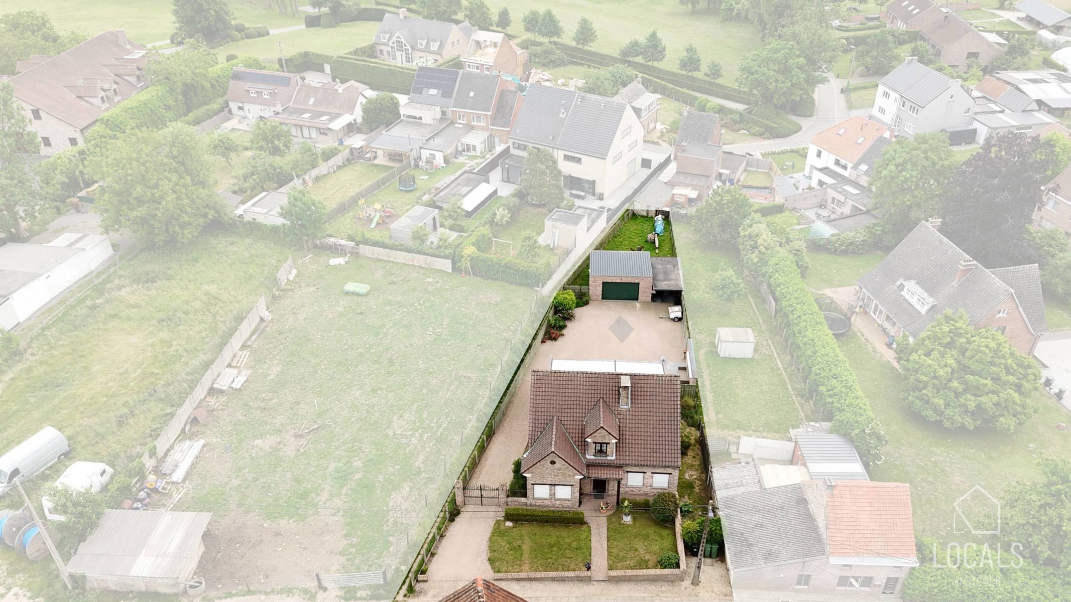 Zeer goed onderhouden ruime open bebouwing te Kerksken - foto 1