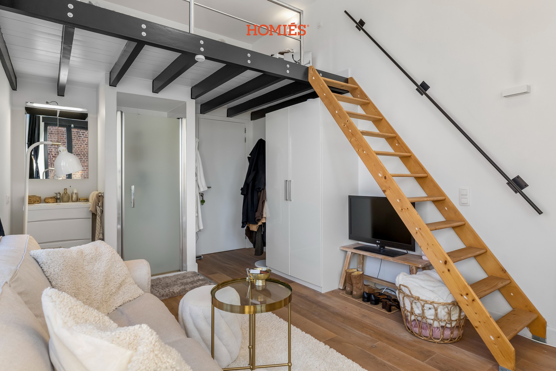 Studentenkamer met hoogslaper nabij het station - photo 5