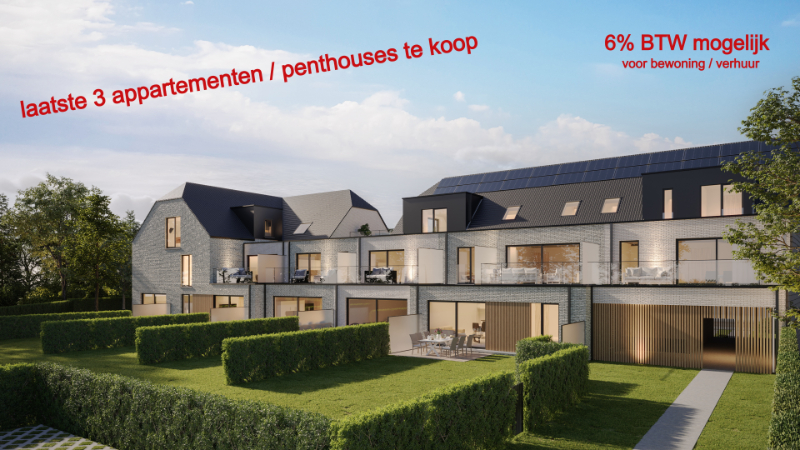 Nieuwbouw appartement 106m² met 3 slaapkamers, 2 bad-doucheks, zuiderterras 13m² - photo 4