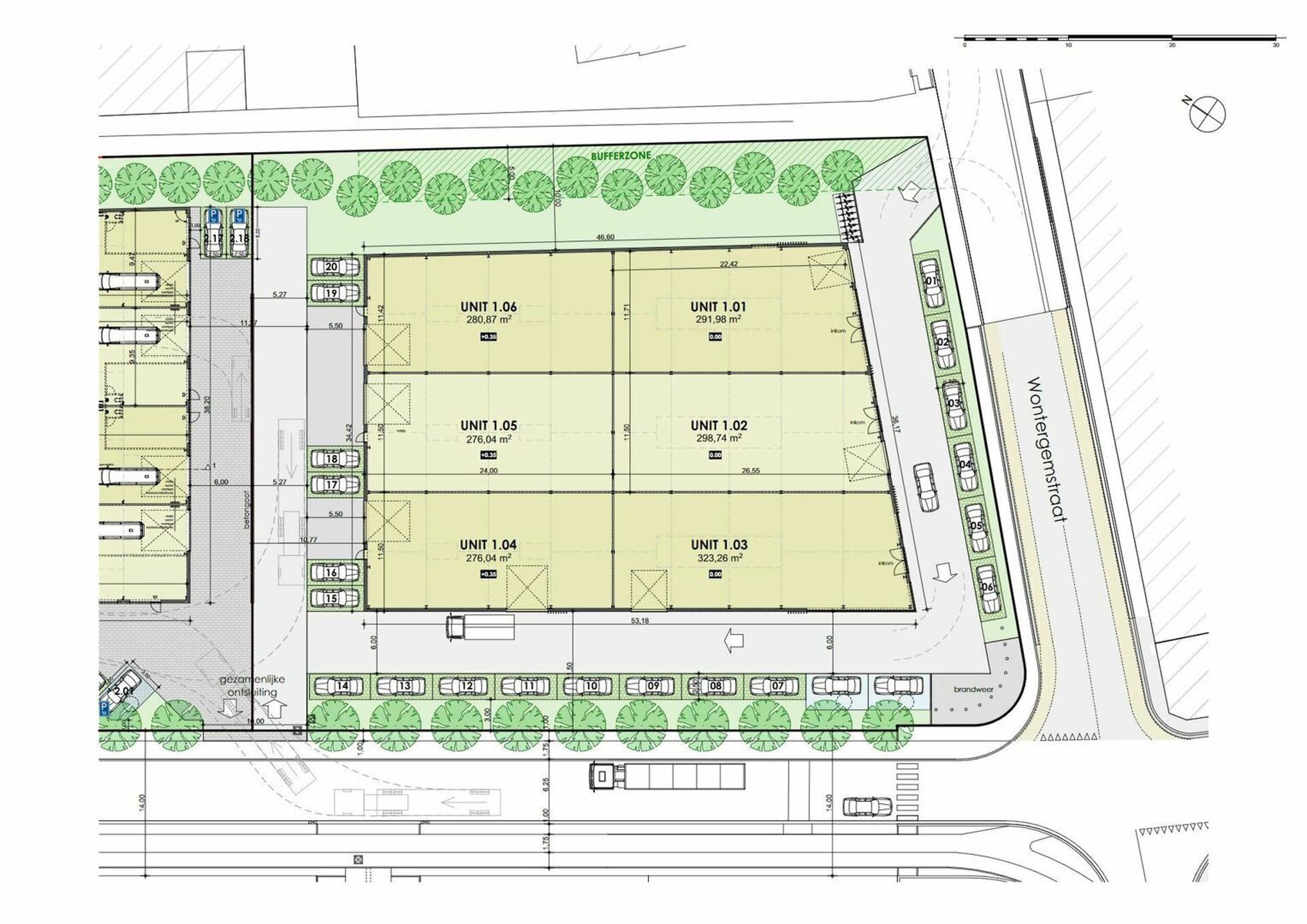 Nieuwbouw KMO-unit te Dentergem - foto 2