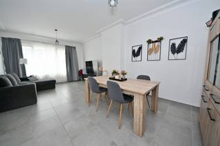 <p>This pleasant apartment is located on the second floor of an apartment building. The spacious and bright living area with an open kitchen forms the heart of the home. There are also two bedrooms and a bathroom with a shower and sink. The apartment also features a terrace and a private basement that provides additional storage space.</p><p>Common area fees are 150 euros per month.</p>