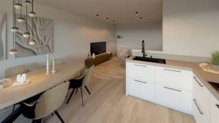 <p><strong>Welkom thuis in Aalst!</strong></p><p>Aan de Gentsesteenweg, op een toplocatie in Aalst, stellen wij u met trots een nieuw en uniek woonproject voor. In dit kleinschalige gebouw realiseren we negen moderne, lichtrijke appartementen, elk met een eigen karakter en afwerking naar keuze. Hier woont u in de stad, mét zicht op het groen — een zeldzame combinatie van levendigheid en rust. </p><p>Elk appartement is ontworpen met oog voor comfort, licht en ruimte. Grote raampartijen zorgen voor overvloedig daglicht, terwijl de zuidgerichte, overdekte terrassen uitnodigen om elk seizoen buiten te genieten. Achter het gebouw ligt een prachtig aangelegde tuin, een oase van rust midden in de stad. Binnenin bepaalt u zelf de afwerking, zodat uw appartement volledig naar uw wens kan worden ingericht. Bovendien is er de mogelijkheid om een overdekte parkeerplaats aan te kopen voor extra gemak en comfort. </p><p>De ligging is ideaal: op wandelafstand van het centrum, winkels, openbaar vervoer en alle voorzieningen. Toch woont u hier in alle discretie en sereniteit, ver weg van de drukte. </p><p>Duurzaamheid staat centraal in dit project. Dankzij de integratie van geothermie en zonnepanelen woont u niet alleen energiezuinig, maar ook toekomstgericht. Hoogwaardige isolatie en ventilatie zorgen voor extra wooncomfort én een lage ecologische voetafdruk. </p><p>De appartementen zijn beschikbaar vanaf € 228.000. Voor wie in aanmerking komt, is aankoop mogelijk aan slechts 6% btw. </p><p>Mogelijkheid tot aankoop parking voor 25.000 euro. </p><p>Ziet u zichzelf hier wonen? Neem vandaag nog contact met ons op en ontdek welk appartement bij u past. </p><p><br /><br /><br /> </p>