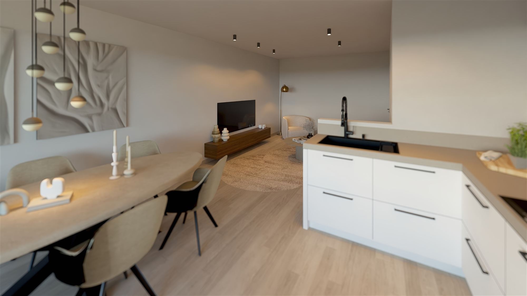 Appartement 1 slaapkamer, alle comfort - foto 3