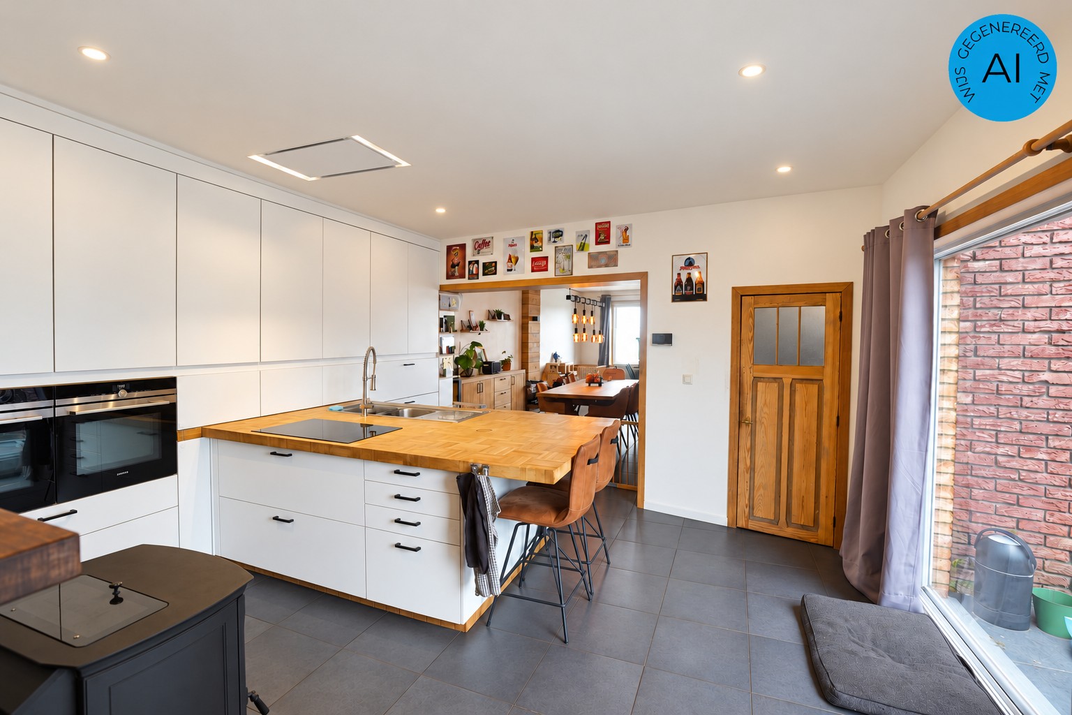 Gerenoveerde woning met ruime tuin in Doornzele/Desteldonk - foto 4