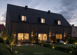 Landelijk gelegen projectgrond met VERGUNNING VOOR DRIE MODERNE NIEUWBOUWWONINGEN, een ROYALE STRAATBREEDTE VAN 29,2 METER en een REEDS...