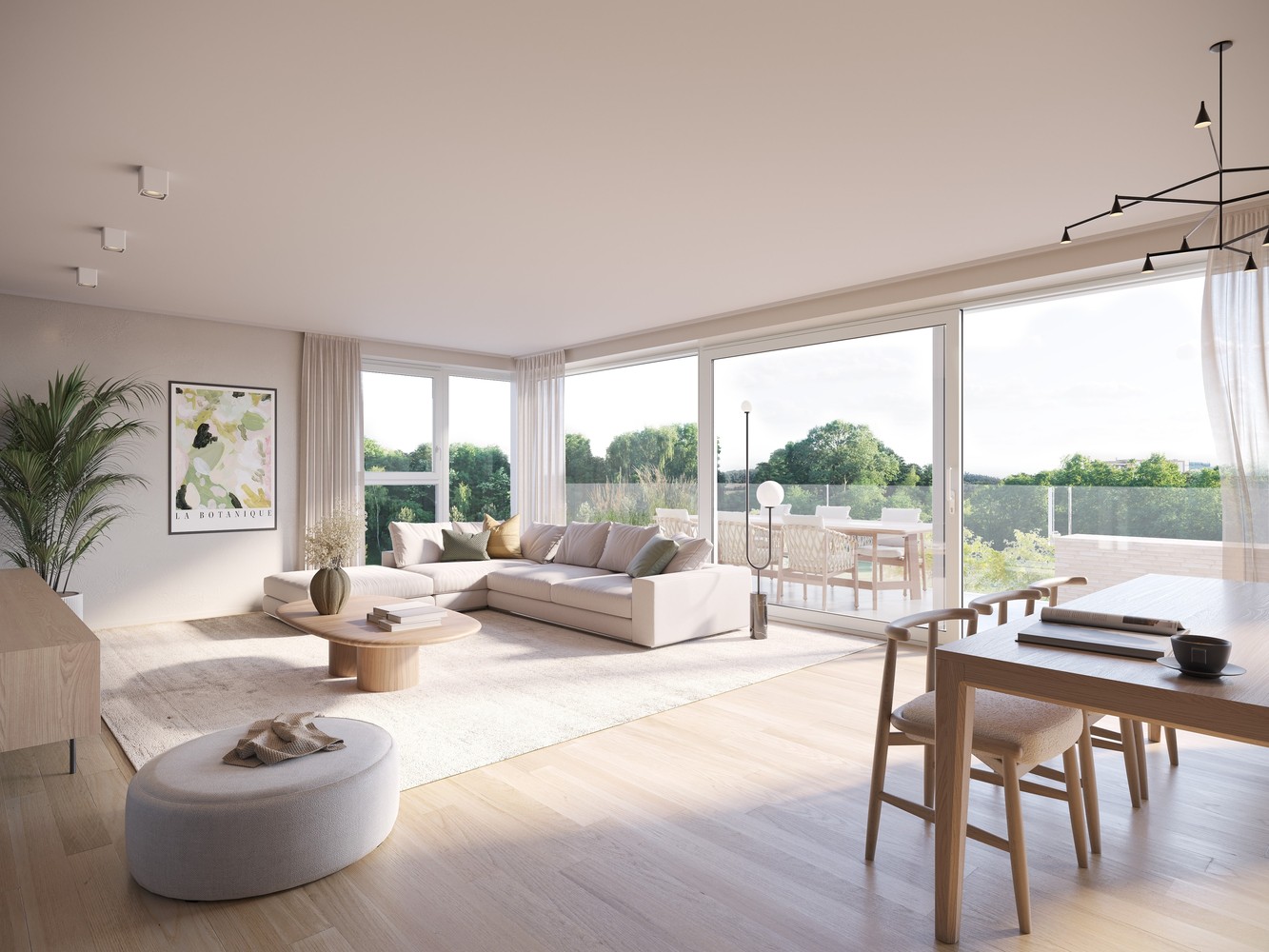 Ruim 2 slaapkamerappartement met 2 grote terrassen - foto 1