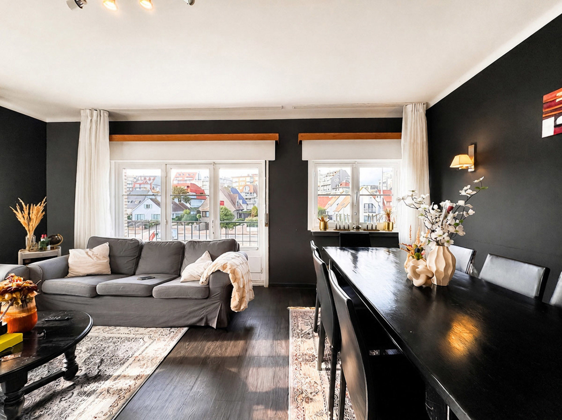 Appartement met 3SLK, groot terras en open zicht nabij het Albertstrand - foto 4