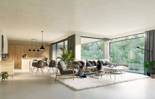 PENTHOUSE dakverdiep. Moderne luxe-appartementen in het centrum met ZW-gerichte terrassen. Het project bestaat uit een appartementsgebouw met...