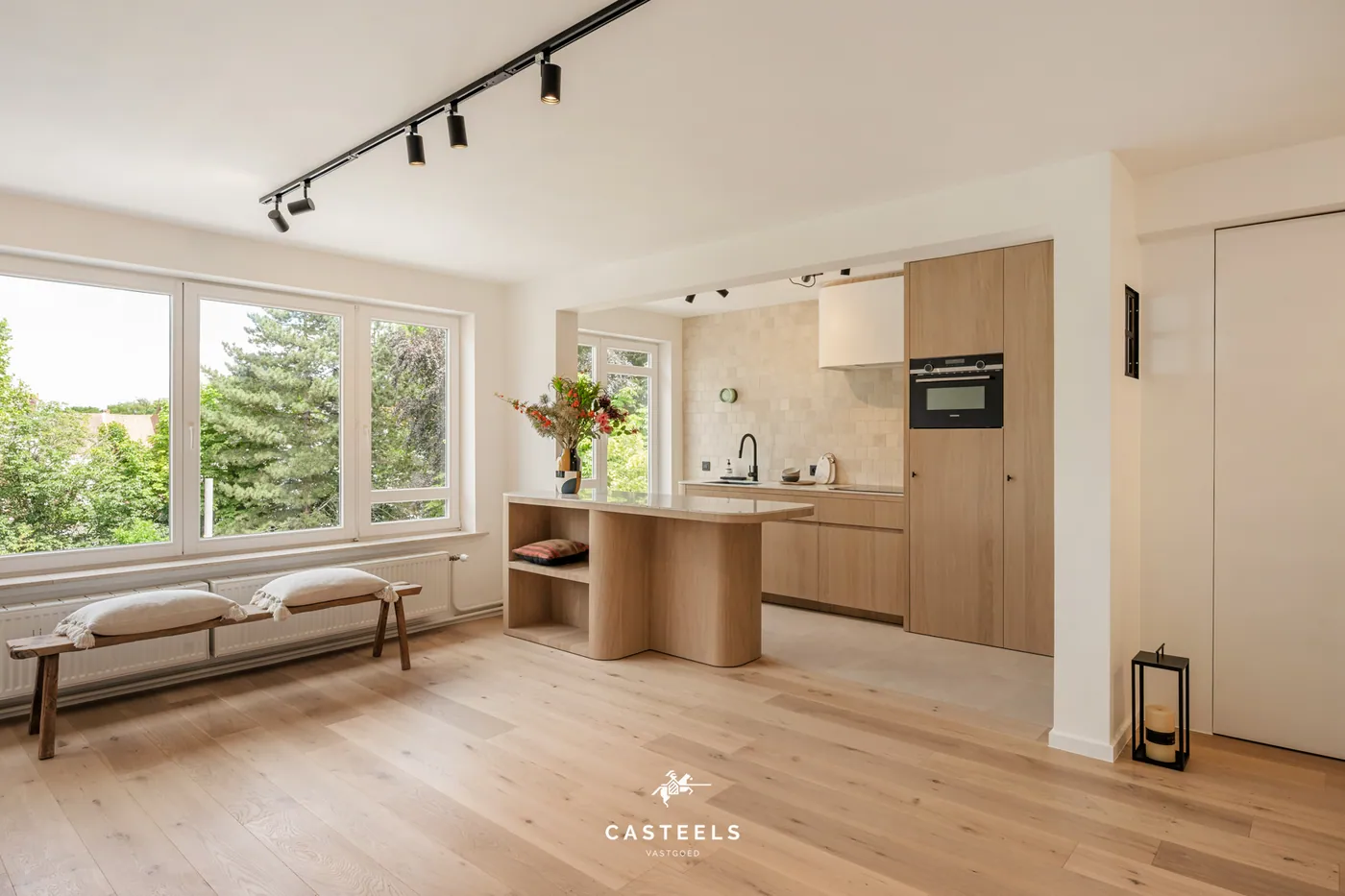 Instapklaar appartement met 2 slaapkamers en groen uitzicht nabij de Visserij te koop - foto 1