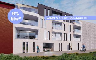 Appartement op de derde verdieping van Residentie Sutto, een modern BEN-appartementencomplex gelegen in Zottegem. Met zijn 12 entiteiten biedt residentie Sutto een comfortabele leefomgeving. Elk appartement in Residentie Sutto is zorgvuldig ontworpen met aandacht voor optimaal wooncomfort en moderne architectuur. Het complex ligt zeer centraal en heeft een doodlopende straat, waardoor je veel rust en privacy hebt.