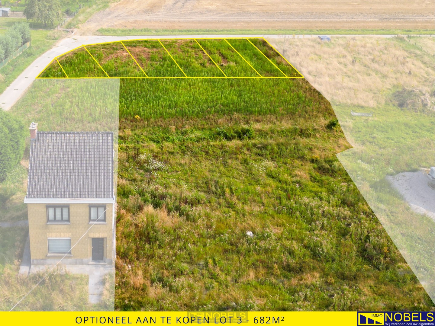 Te koop, ruim villaperceel (932m²) voor open bebouwing te Oudenaarde - photo 1