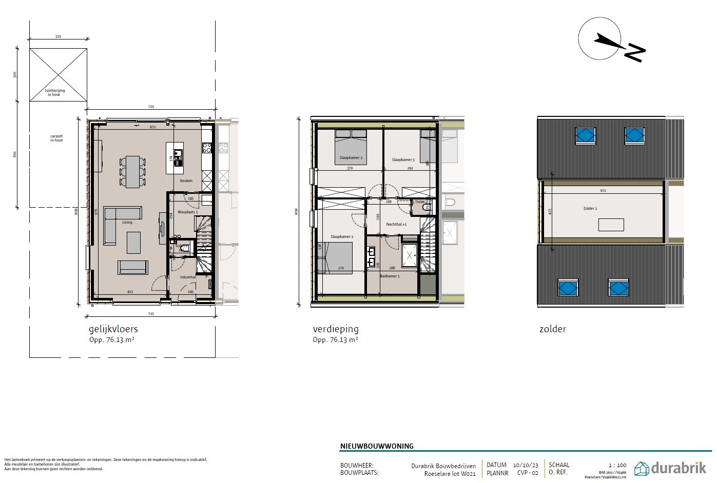 Energiezuinige nieuwbouwwoning 3 slaapkamers | Casco - photo 2