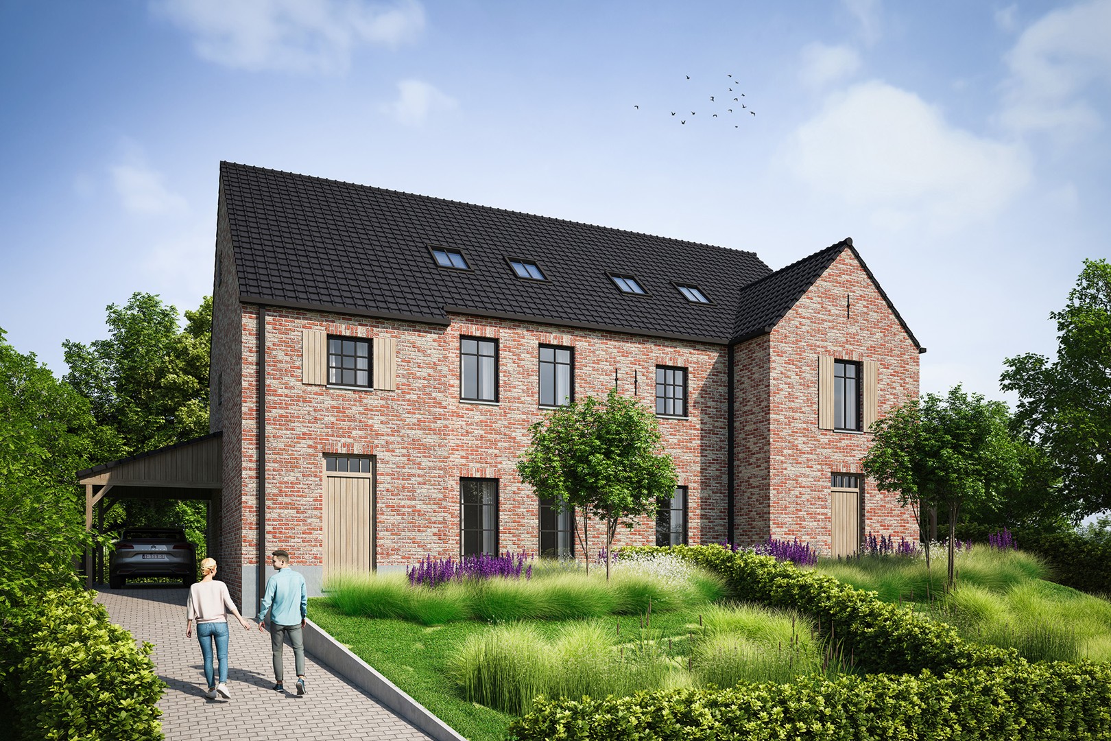 Nieuwbouw Pastorijwoning te koop in de Kruisstraat, Houthalen-Helchteren - foto 1