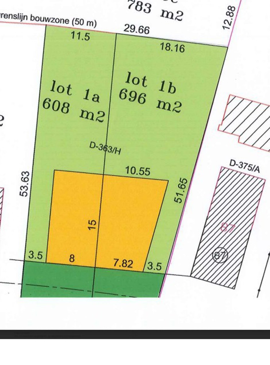 Bouwgrond voor twee halfopen bebouwingen - foto 5