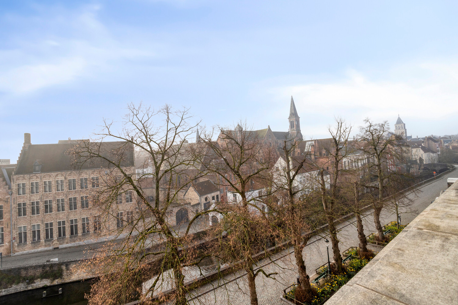 BRUGGE CENTRUM: LUXUEUS APP. MET 3 SLPKS, TERRAS EN ZICHT OP DE AUGUSTIJNENREI! - foto 5