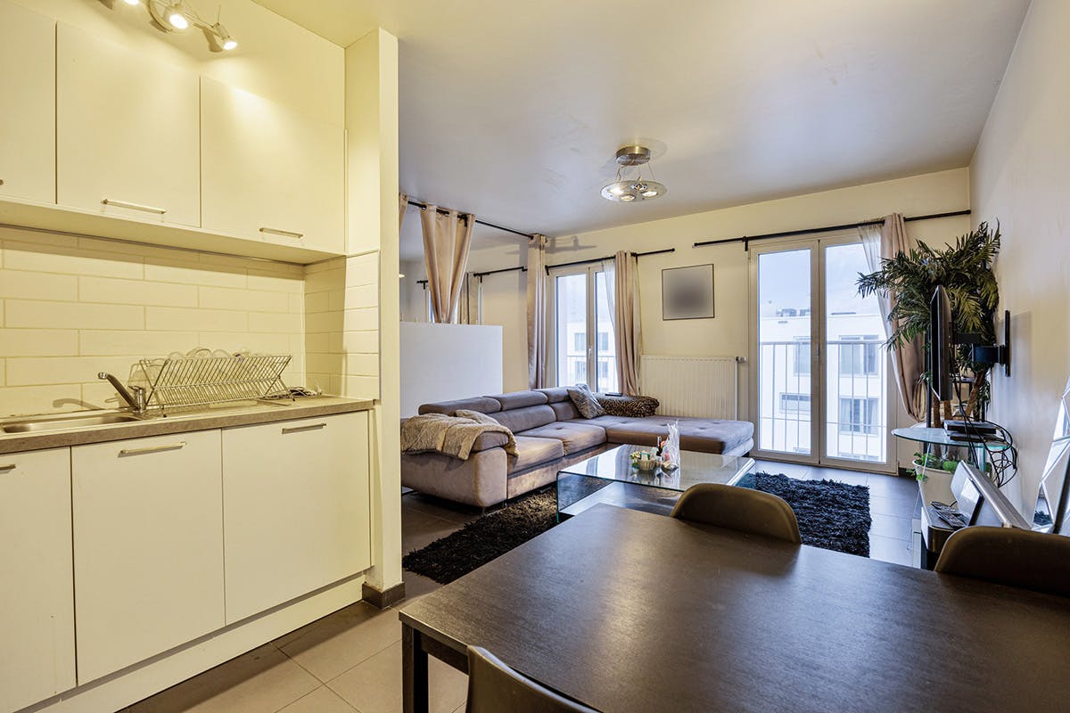 Penthouse Studio met zicht op Tour &amp; Taxis te koop - foto 2