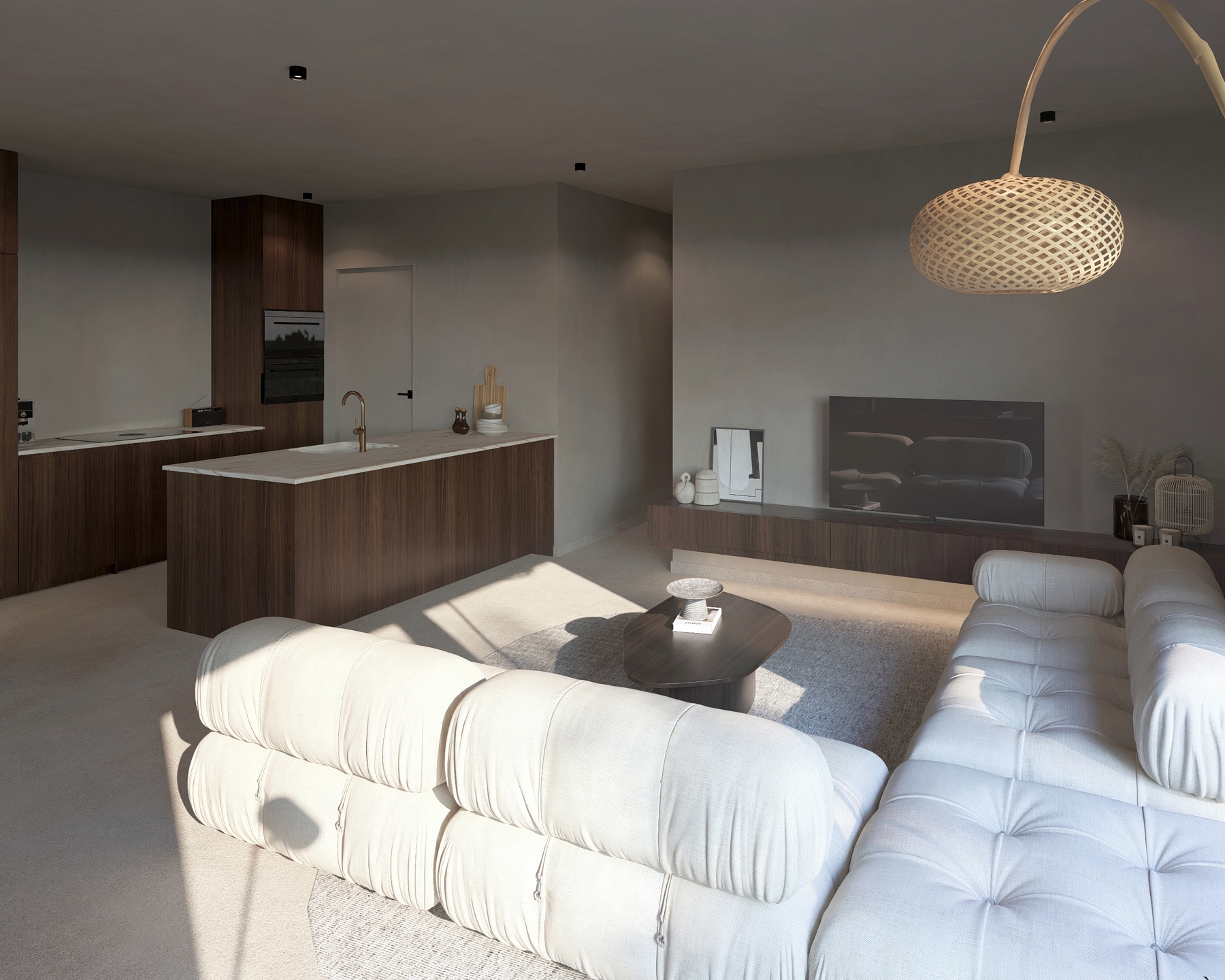 Nieuwbouwappartement gelijkvloers met 2 slaapkamers en lift - foto 4