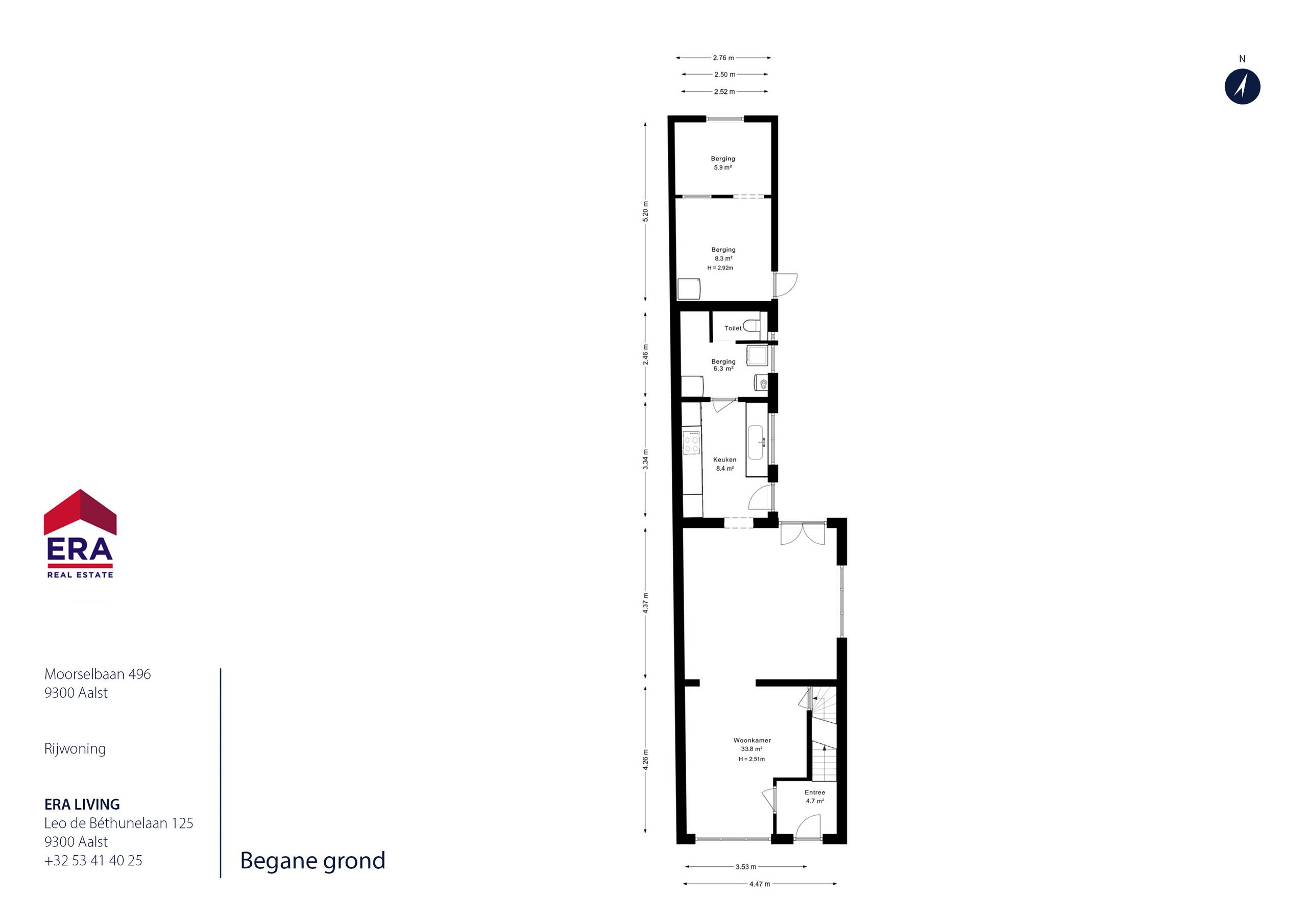 Instapklare woning met 3 slaapkamers, oprit en grote tuin - foto 4