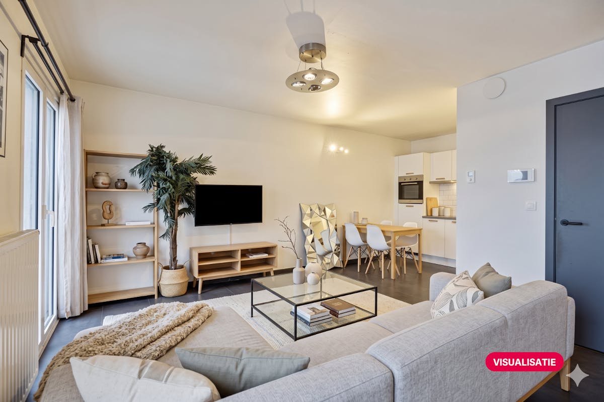 Penthouse Studio met zicht op Tour &amp; Taxis te koop - foto 5
